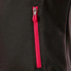 Veste Capuche Chaude, Respirante S900 Fille GYM ENFANT Gris Chiné Foncé -ProSportif Boutique veste capuche chaude respirante s900 fille gym enfant gris chine fonce 9