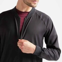 Veste Cardio Fitness Training Homme FVE 100 Noire Chine 10 Veste Cardio Fitness Training Homme FVE 100 Noire Chine -ProSportif Boutique veste cardio fitness training homme fve 100 noire chine 2