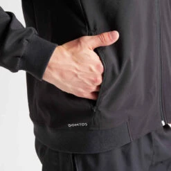 Veste Cardio Fitness Training Homme FVE 100 Noire Chine 11 Veste Cardio Fitness Training Homme FVE 100 Noire Chine -ProSportif Boutique veste cardio fitness training homme fve 100 noire chine 3