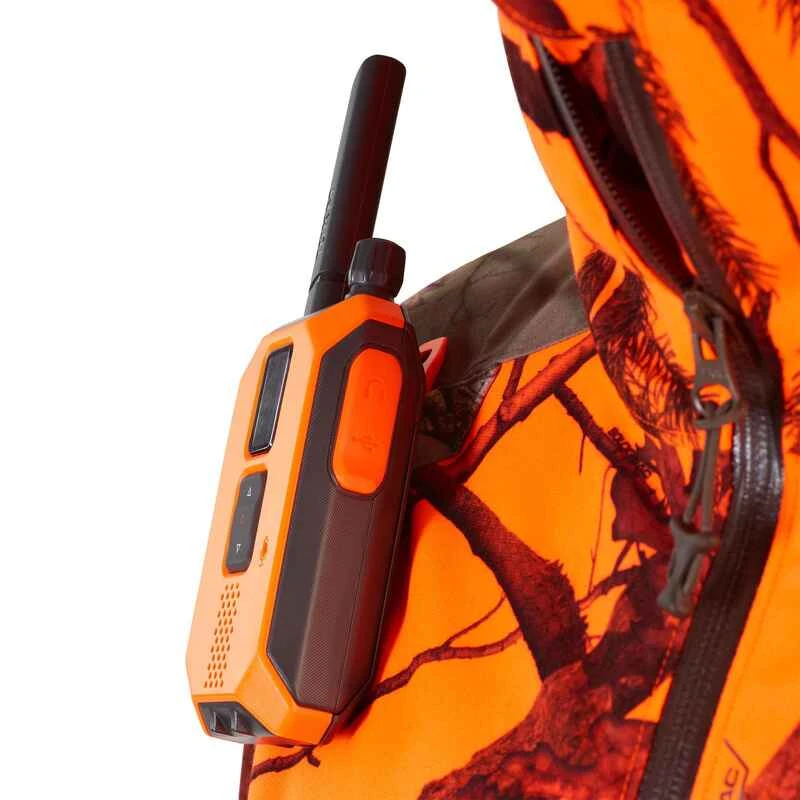 VESTE CHASSE IMPERMÉABLE SILENCIEUSE LIGHT CAMO FLUO 500 14 VESTE CHASSE IMPERMÉABLE SILENCIEUSE LIGHT CAMO FLUO 500 – Image 12