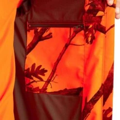 VESTE CHASSE IMPERMÉABLE SILENCIEUSE LIGHT CAMO FLUO 500 28 VESTE CHASSE IMPERMÉABLE SILENCIEUSE LIGHT CAMO FLUO 500 -ProSportif Boutique veste chasse impermeable silencieuse light camo fluo 500 12