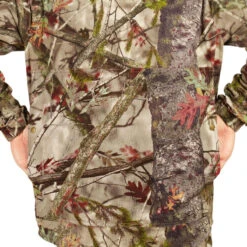 VESTE CHASSE SILENCIEUSE RESPIRANTE 100 CAMO FORET -ProSportif Boutique veste chasse silencieuse respirante 100 camo foret 6