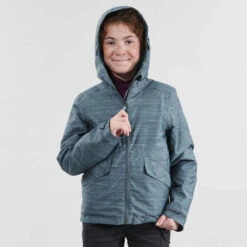 Quechua Veste Chaude Imperméable De Randonnée Neige SH100 WARM Fille 8-14 Ans Grise -ProSportif Boutique veste chaude impermeable de randonnee neige sh100 warm fille 8 14 ans grise 4