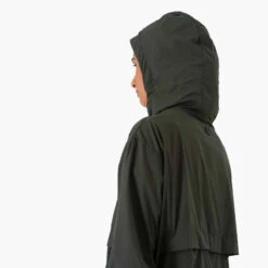 Kalenji Veste Running Coupe Vent Femme - Wind Breath Kaki -ProSportif Boutique veste coupe vent femme de running kaki 8