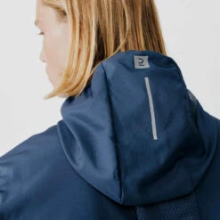 VESTE COUPE VENT DE RUNNING HOMME KALENJI RUN WIND BLEU ARDOISE -ProSportif Boutique veste coupe vent running run wind bleu de prusse homme 4