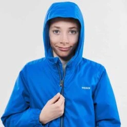 WEDZE VESTE DE SKI ENFANT CHAUDE ET IMPERMEABLE 100 BLEUE -ProSportif Boutique veste de ski enfant chaude et impermeable 100 bleue 6