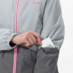 WEDZE VESTE DE SKI ENFANT CHAUDE ET IMPERMEABLE - 100 GRISE -ProSportif Boutique veste de ski enfant chaude et impermeable 100 grise 4