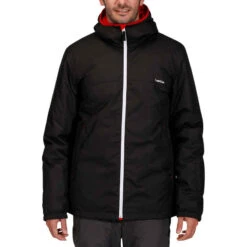 WEDZE VESTE DE SKI HOMME 100 NOIRE 17 WEDZE VESTE DE SKI HOMME 100 NOIRE -ProSportif Boutique veste de ski homme 100 noire 1