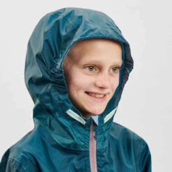 Quechua Veste Imperméable De Randonnée - MH150 Turquoise - Enfant 7-15 Ans 15 Quechua Veste Imperméable De Randonnée - MH150 Turquoise - Enfant 7-15 Ans -ProSportif Boutique veste impermeable de randonnee mh150 turquoise enfant 7 15 ans 4