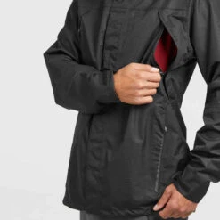 Quechua Veste Légère Imperméable De Randonnée - MH100 - Homme -ProSportif Boutique veste impermeable de randonnee montagne mh100 homme 3