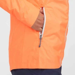 Tribord Veste Imperméable De Voile Femme SAILING 100 Corail Fluo -ProSportif Boutique veste impermeable de voile femme sailing 100 all over rose 7