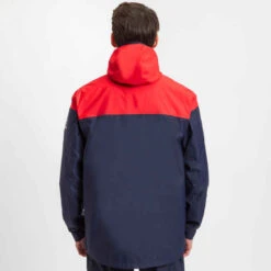 Tribord Veste Imperméable De Voile - Veste De Pluie SAILING 100 Homme Bleu Rouge -ProSportif Boutique veste impermeable de voile veste de pluie coupe vent sailing 100 homme navy 3