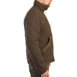 Veste Matelassée Silencieuse Marron 500. -ProSportif Boutique veste matelassee silencieuse marron 500 4