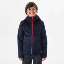 Quechua Veste Polaire Chaude De Randonnée - MH500 Bleu - Enfant 7-15 Ans -ProSportif Boutique veste polaire chaude de randonnee mh500 bleu enfant 7 15 ans 2