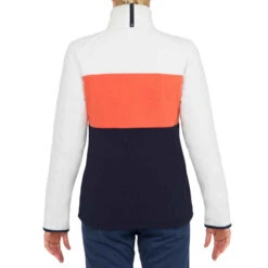 Tribord Veste Polaire Chaude De Voile Sailing 100 Femme -ProSportif Boutique veste polaire chaude de voile eco concue sailing 100 femme blanc terracota bleu 4