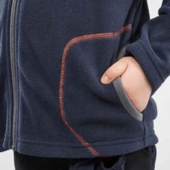 Quechua Veste Polaire De Randonnée - MH150 Bleu Marine - Enfant 2-6 Ans -ProSportif Boutique veste polaire de randonnee et ski mh150 bleue marine enfant 2 6 ans 4