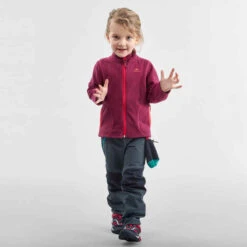 Quechua Veste Polaire De Randonnée - MH150 Violette - Enfant 2-6 Ans -ProSportif Boutique veste polaire de randonnee et ski mh150 violette enfant 2 6 ans 3