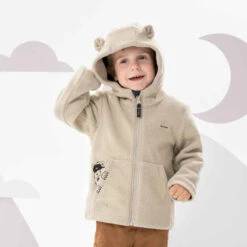 Quechua Veste Polaire De Randonnée - MH500 KID Beige - Enfant 2-6 Ans -ProSportif Boutique veste polaire de randonnee mh500 kid beige enfant 2 6 ans 3