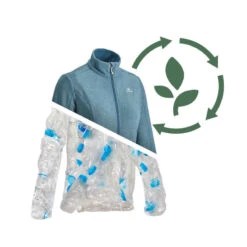 Quechua Veste Polaire De Randonnée - MH120 - Femme -ProSportif Boutique veste polaire de randonnee montagne femme mh120 prune 3