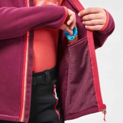 Quechua Veste Polaire De Randonnée - MH150 Violette - Enfant 7-15 Ans -ProSportif Boutique veste polaire randonnee enfant mh150 turquoise 6