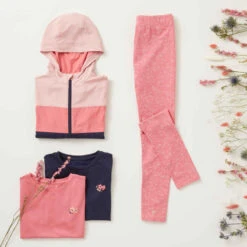 Veste Respirante Fille Marine Rose -ProSportif Boutique veste respirante fille marine rose 2