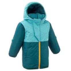 WEDZE Veste Ski Bébé - WARM LUGIKLIP Turquoise