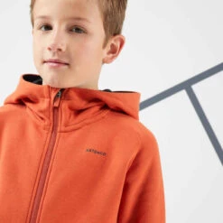 Artengo Veste Thermique Tennis Garçon - TJK TH Rouge -ProSportif Boutique veste thermique tennis garcon gris 2