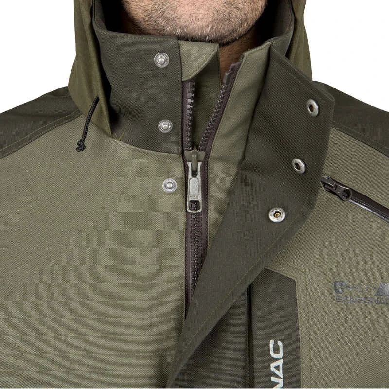 VESTE TRAQUE CHASSE SUPERTRACK 300 IMPERMEABLE VERT 13 VESTE TRAQUE CHASSE SUPERTRACK 300 IMPERMEABLE VERT – Image 11