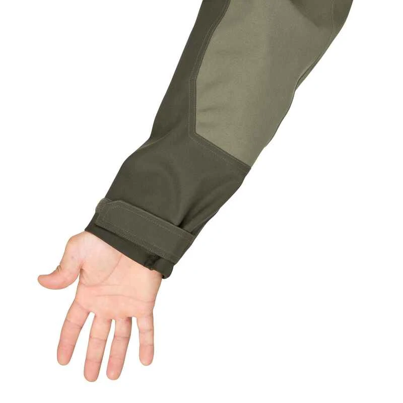 VESTE TRAQUE CHASSE SUPERTRACK 300 IMPERMEABLE VERT 10 VESTE TRAQUE CHASSE SUPERTRACK 300 IMPERMEABLE VERT – Image 8