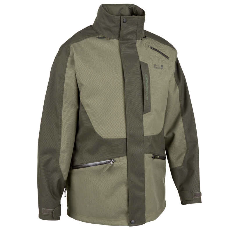 VESTE TRAQUE CHASSE SUPERTRACK 300 IMPERMEABLE VERT 3 VESTE TRAQUE CHASSE SUPERTRACK 300 IMPERMEABLE VERT
