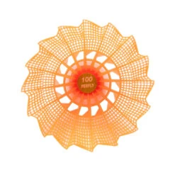 Volant De Badminton En Plastique PSC 100 X 3 - Blanc/Gris/Orange -ProSportif Boutique volant de badminton en plastique psc 100 x 3 blancslashgrisslashorange 9