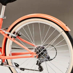 BTWIN VTC ENFANT RIVERSIDE 500 CORAIL 24 Pouces 9-12 ANS -ProSportif Boutique vtc enfant riverside 500 corail 9 12 ans 12