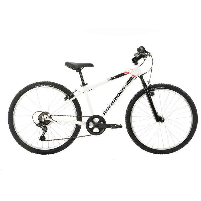 BTWIN VTT ENFANT ROCKRIDER ST 100 24 POUCES 9-12 Ans BLANC 5 BTWIN VTT ENFANT ROCKRIDER ST 100 24 POUCES 9-12 Ans BLANC â Image 3