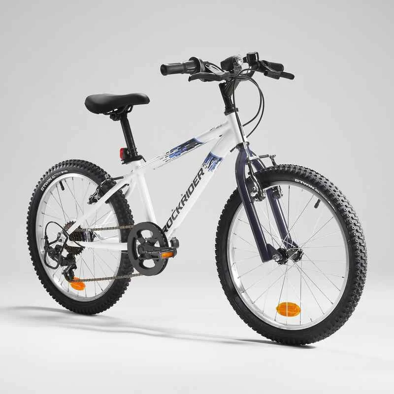 BTWIN VTT ENFANT ROCKRIDER ST 120 20 POUCES 6-9 Ans BLANC BLEU 4 BTWIN VTT ENFANT ROCKRIDER ST 120 20 POUCES 6-9 Ans BLANC BLEU â Image 2