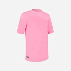 Water Tee Shirt Anti UV Enfant Rose