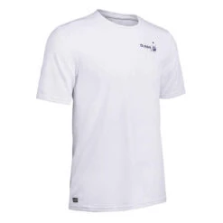 WATER TEE SHIRT Top Anti UV Surf Manches Courtes Eco Homme Blanc